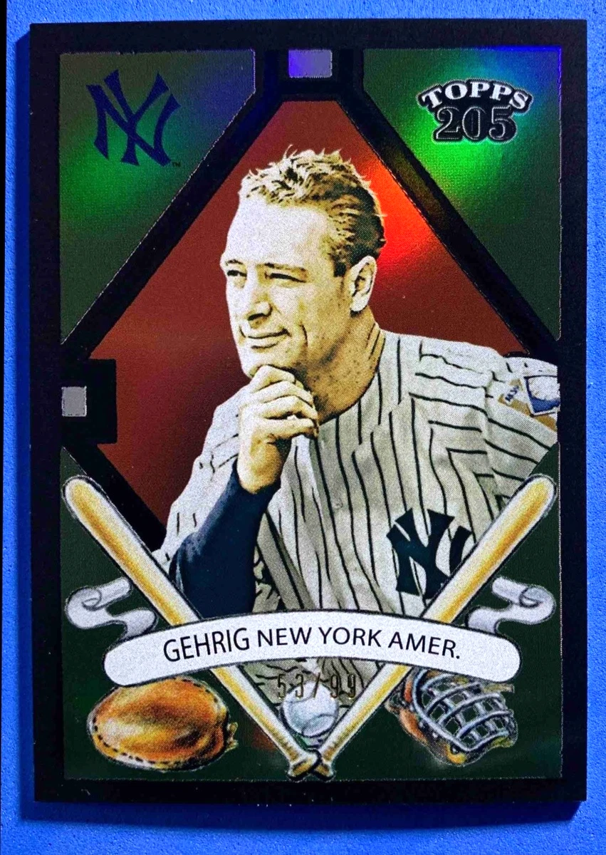 MLB Lou Gehrig 100枚限定 バットカード MLB Lou Gehrig 100枚限定