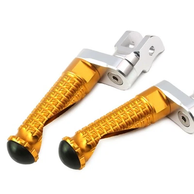 MPRO 1 inch Riser Gold Front Foot Pegs For Yamaha YZF R25 14 15 Foto 1 de 4