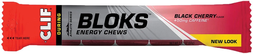 Clif Shot Bloks Black Cherry Organic Energy Masticables - Ligero, Fácil de Masticar Foto 1 de 1