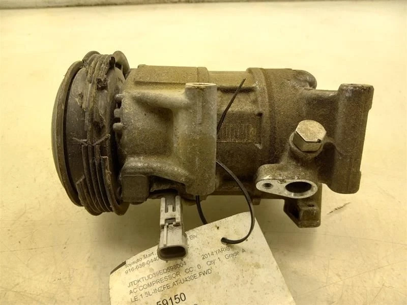 MONTAJE COMPRESOR TOYOTA YARIS LE 1.5L 4CYL AC 12-19  Foto 1 de 4