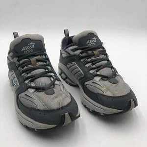 Avia 6028 Jag Trial Athletic Sneakers Mens Size 7.5 Gray Mesh Wide Width Lace Up - Picture 1 of 21