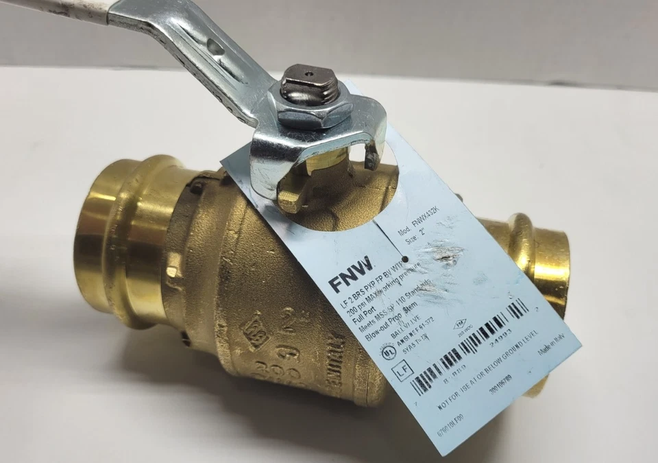 FNW X432 200psi, 2in Ball Valve
