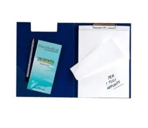 Raccoglitore Sei rota SUPERBLOCK D 21X29.7CM BLU portadocumenti ufficio scuola - Foto 1 di 2