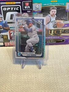 2024 Bowman Chrome Mega Box Jared Serna Mojo Refractor Yankees 1st BCP-68 - Picture 1 of 2