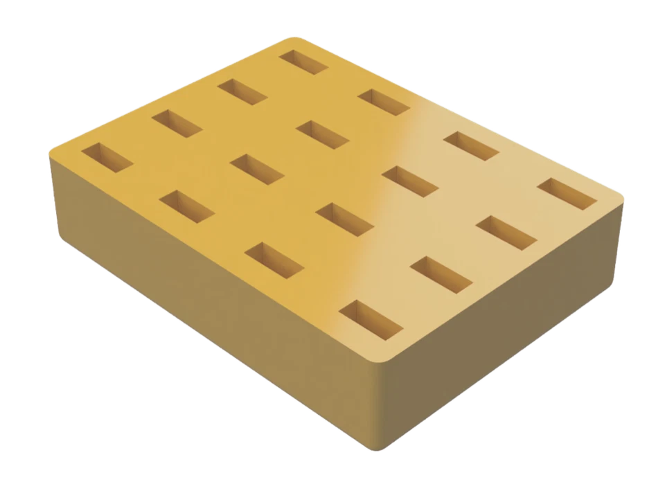 USB A Device Memory Stick Organizer Desktop Block Thin - Image 1 of 4