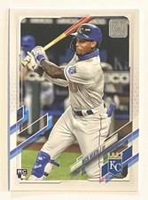 2021 Topps 70 Nick Heath Series One Rookie Base RC #122 Kansas City Royals 1