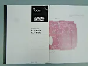 Icom IC-T8A, IC-T8E Service Manual: Original from Icom, Not a copy! - Picture 1 of 5