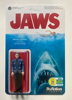 Figura de acción hecha a medida Jaws ReAction Mayor Vaughn 3 3/4 Foto 1 de 2