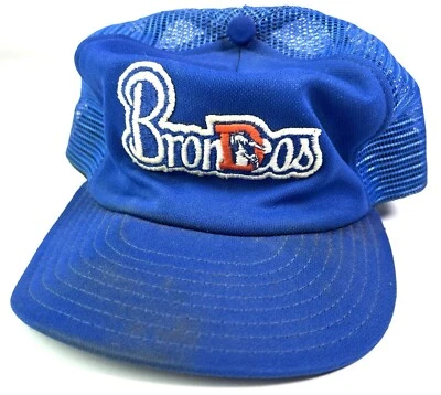 De Colección Denver Broncos Sombrero Snapback Azul Fútbol Gorra de Béisbol Sombreros Foto 1 de 4