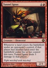 1x Tunnel Ignus Scars of Mirrodin MtG Magic Red Rare 1 x1 Card Cards