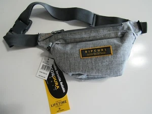 Mens Ripcurl Cordura Gray Waistpack Fanny Pack Nwt - Picture 1 of 6