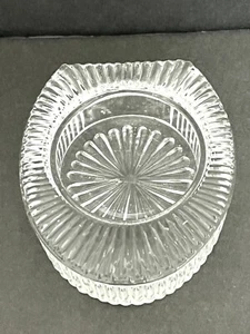 MCM Plissee Glas Stumpenkerzenhalter Schmuckschale einzigartige Form - Bild 1 von 24
