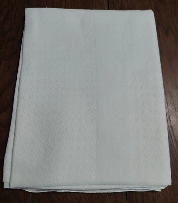 Nappe ancienne fil damassé 115 x 170 cm - Photo 1/4