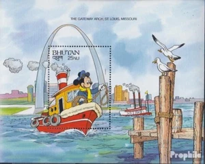 Bhutan Block304 postfrisch 1991 Walt-Disney-Figuren - Bild 1 von 1