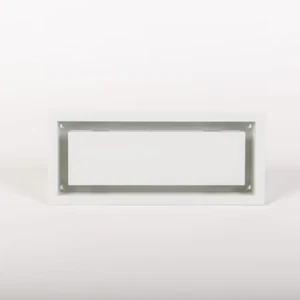 Fittes 10-in x 6-in 1-way ABS resina bianco registro laterale/soffitto - Foto 1 di 2