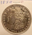 1884O Morgan Srebrny dolar Bardzo ładny VF Nowy Orlean W idealnym stanie Dość dobrze oceniony