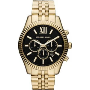 MK Lexington MK8286 oro e nero 45 mm Orologio Uomo - Imagen 1 de 2