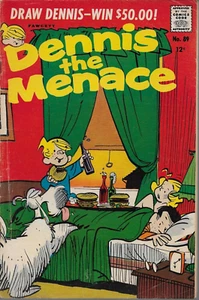 (1963) DENNIS THE MENACE #89 - 3,5 sehr gut - Bild 1 von 2