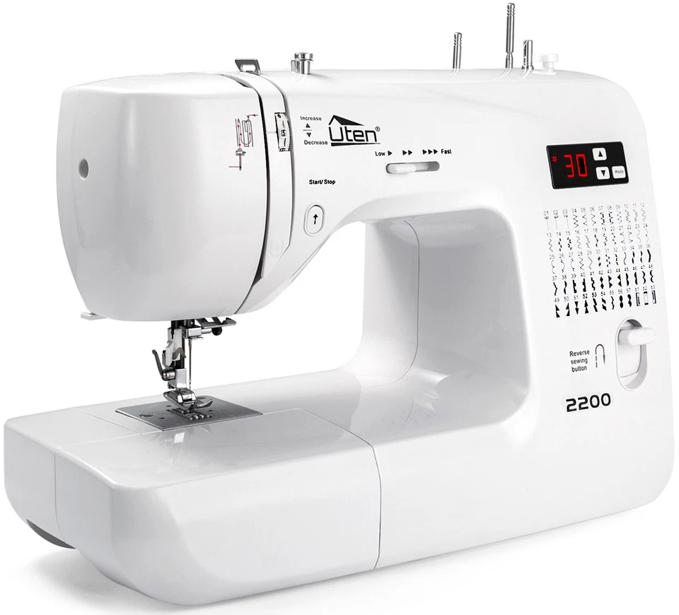 2200+ Elektrisch Freiarm Nähmaschine LED Beleuchtung mit 60 Stichprogramme - Bild 1 von 4