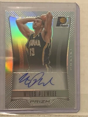 2012-13 Panini Prizm Miles Plumlee 06/25 Silver Prizm SP Rookie RC Nuggets RARE - Image 1 of 4