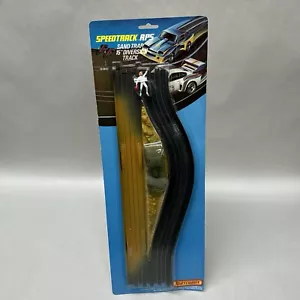 VTG Matchbox Speed Track RPS Sand Trap 15" Diversion Track #10-39-07 w/ Figure - Picture 1 of 8