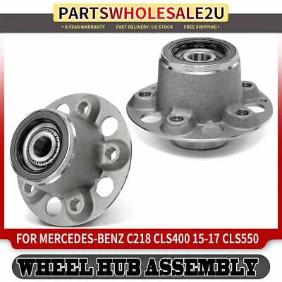 Conjunto de buje de cojinete de rueda delantera 2 piezas para Mercedes-Benz C218 CLS400 CLS550 Foto 1 de 4