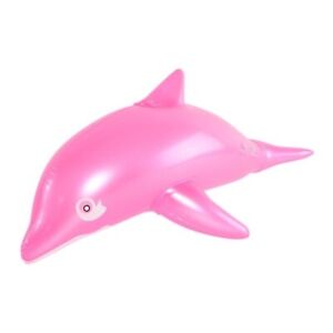 40 in Inflatable Dolphin - Pastel Pink