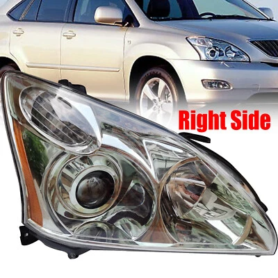 Farol para 2004-2009 Lexus RX330 RX350 RX400h lado do passageiro lâmpada de halogênio HID - Imagem 1 de 4