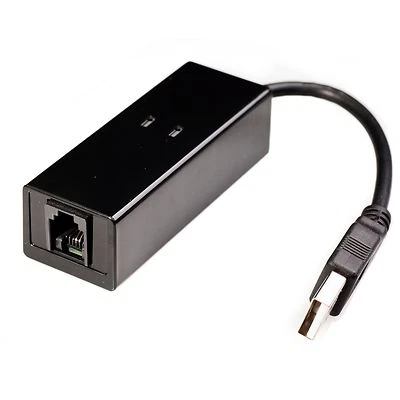 USB 56K External Dial Up Voice Fax Data Modem V.90 V.92 Win7 32/64 Bit XP - Image 1 of 4