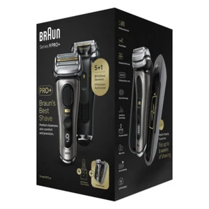 Braun Series 9 Pro+ Shaver with Cleaning, Charging Station & Power Case 9575cc - Picture 1 of 5