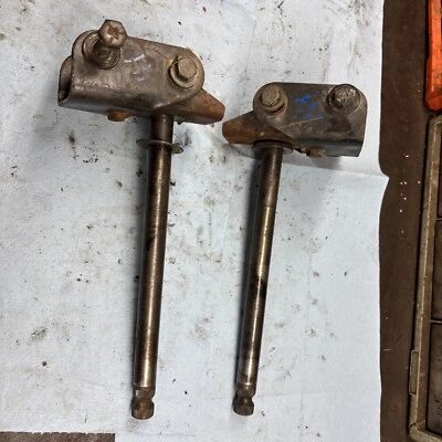 1974 John Deere Vintage Snowmobile 500 Wide Track  CCW KEC-440 Ski Spindles - Image 1 of 4