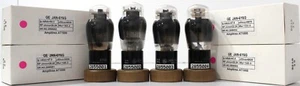 JAN 6Y6G GE Black Coated Glass Made in U.S.A Amplitrex tested 1 Match Quad 4 Pcs - Picture 1 of 10