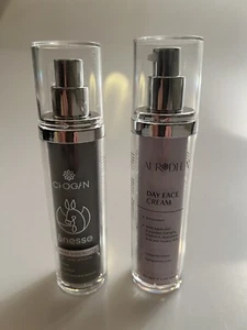 Chogan 2 Organic Face Cream Day And Night Eselmilch anti Age Dryer Skin Je 1.7oz - Picture 1 of 6