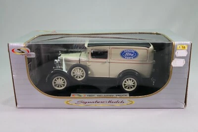 LE330 SIGNATURE MODELS 18137 Voiture 1/18 1:18 Ford delivery truck 1931 beige - Photo 1/4