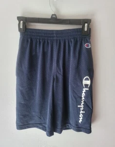 Vintage Champion blue mesh gym shorts Youth Size Large 14/16 - Picture 1 of 3