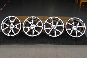 POLARIS GENERAL 1000 14" COBRA M/B ATV / UTV ALUMINUM WHEELS ( SET 4 ) POL10K - Picture 1 of 3