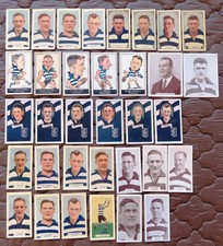 Vintage 1930s VFL Football Cards:  GEELONG CATS - Pick-A-Card (from list)
