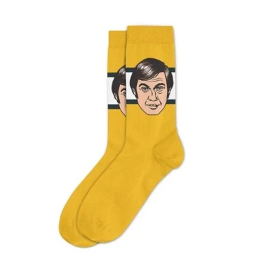 NEW Sockey Hall of Fame JOHNNY BUCYK Alumni NHL Hockey Socks BOSTON BRUINS NIB - Image 1 of 4