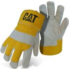Caterpillar Cat Premium Split Leather Work Gloves Large