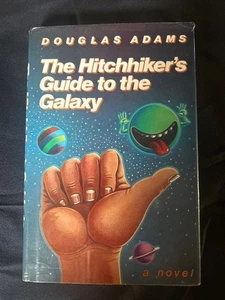 The Hitchhiker’s Guide To The Galaxy. 1st Edition. 1st Print USA. Douglas Adams! - Bild 1 von 9
