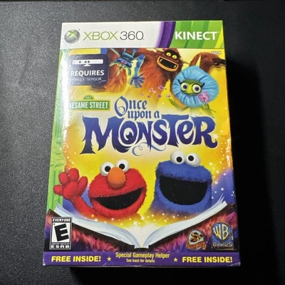 Sesame Street: Once Upon a Monster Xbox 360 BRAND NEW SEALED RARE FAST SHIPPING - Image 1 of 3