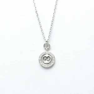 Gucci GG Diamond White Gold (18K) Diamond Men,Women Fashion Pendant (Silver) - Picture 1 of 10