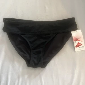 Parte inferior de bikini de natación Athleta negra con bandas talla S, #777099 - Imagen 1 de 3