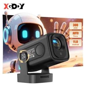 2025 NEU Beamer Projektor 4K UHD WiFi Bluetooth Android TV Heimkino Mini Tragbar - Bild 1 von 16