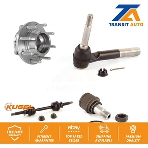 Front Right Bearing Lower Ball Joint Outer Tie Rod Link Kit For Ford F-350 Super - Picture 1 of 12