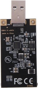 MSATA to USB 3.0 Adapter, Portable SSD Reader, ASM1153E Chipset Converter - Bild 1 von 4