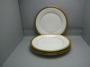 Royal Gallery. GOLD BUTTET Dinner Plates SOLD IN SETS OF FOUR More Here - Picture 1 of 3