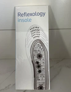 Reflexology Insole Easy Cut To Fit All Sizes Pre-marked Guidelines Women/Men - Picture 1 of 4