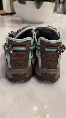  SALOMON TECH AMPHIBIAN 2 WOMEN'S OUTDOOR BROWN HIKING SHOES WATER SNEAKER 9.5 - Image 1 of 4