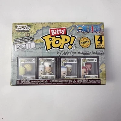 One Piece Sanji Funko Bitty Pop! Paquete de 4 minifiguras - (vástagos) Foto 1 de 3